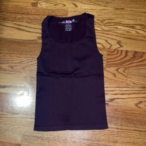 HeartSoul one size fits all stretchy purple tank. Stretchy and will suck you in